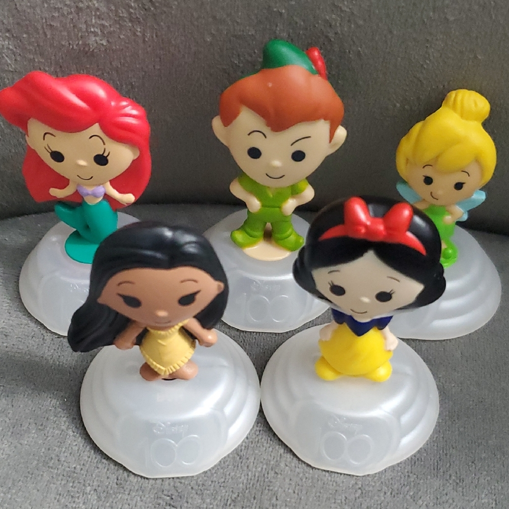 Assorted Disney 100 Mc Donalds Toys Lot#3